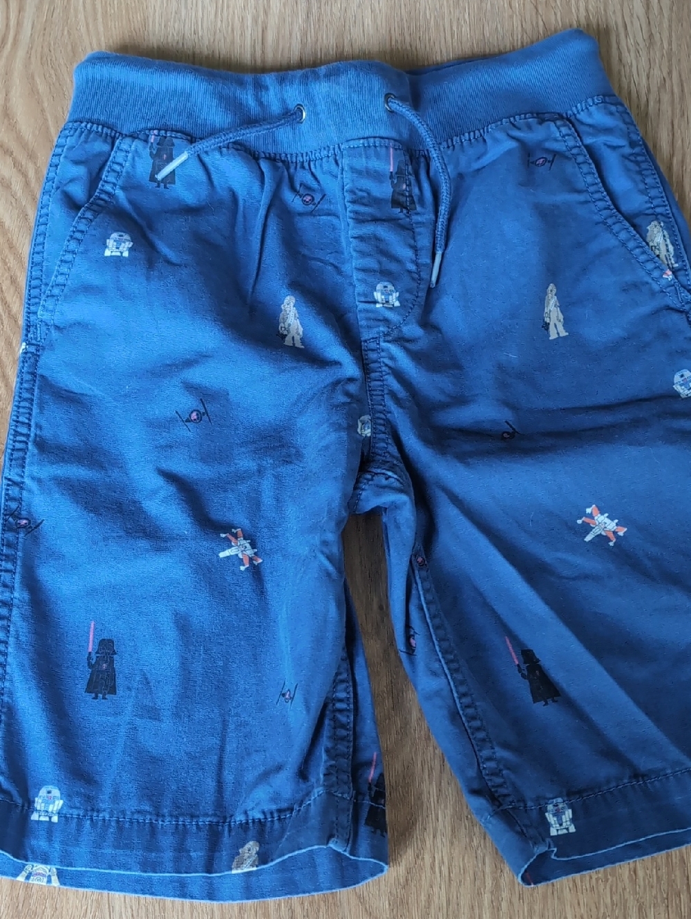 Star Wars GAP Navy Blue Kids' Shorts 7 Y